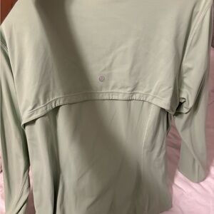 Lulu lemon define jacket with hood light green
